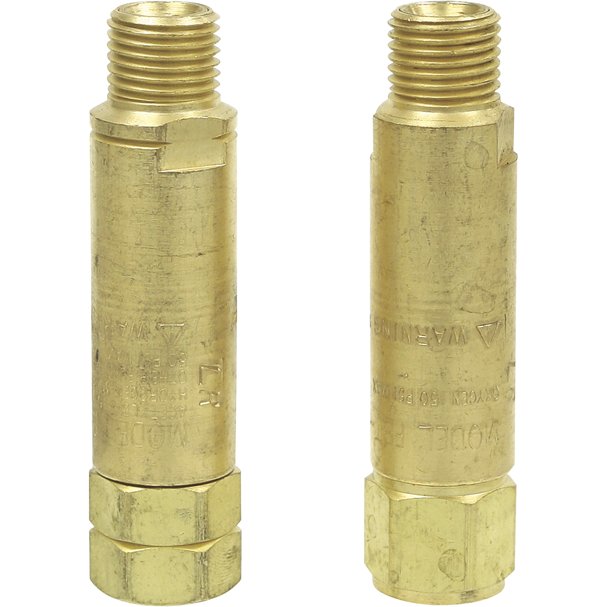 Firepower OxyFuel 250-350 FBT-2 Torch Flashback Arrestors Set with Check Valves, Model# 0656-0008